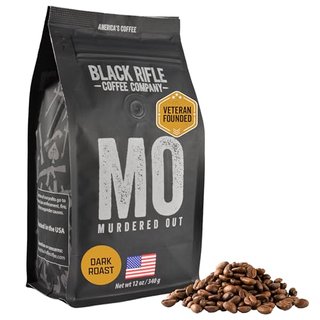 Black Rifle Coffee Company Murdered Out Whole Bean Dark Roast