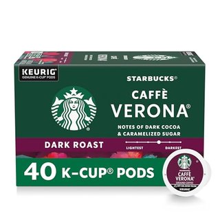Starbucks Caffè Verona Dark Roast K-Cup Pods