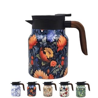Vintage Pattern Coffee Carafes