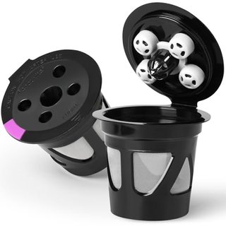Reusable K Cups for Keurig, 2-Pack Refillable Coffee Pods
