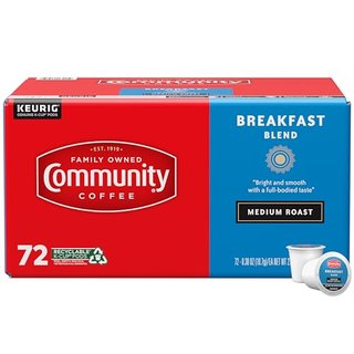 Community Coffee Breakfast Blend Medium Roast K-Cup Pods