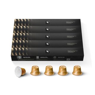 Nespresso Capsules Original Line Caramello Medium Roast Espresso Coffee 50 Count