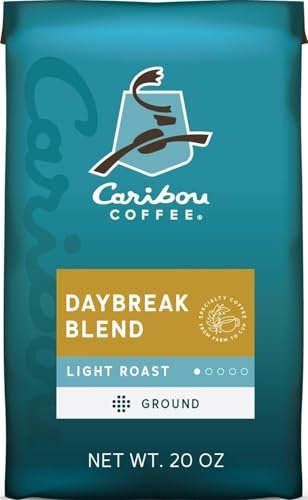 Caribou Coffee Daybreak Morning Blend Light Roast Ground Coffee