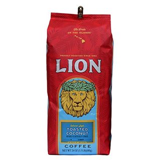 Toasted Coconut Flavored Light Roast Whole Bean Coffee