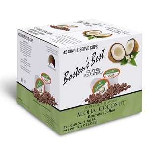 Aloha Coconut Flavored Gourmet Coffee Pods