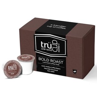 trücup Low Acid Coffee - Bold Roast - 48 Count Coffee Pods