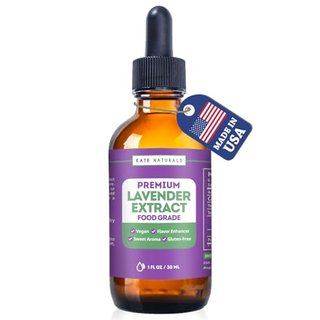 Kate Naturals Lavender Extract for Baking and Beverages