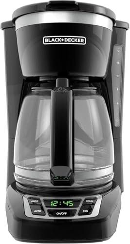 BLACK+DECKER 12-Cup Digital Coffee Maker