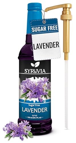 Sugar Free Lavender Coffee Syrup