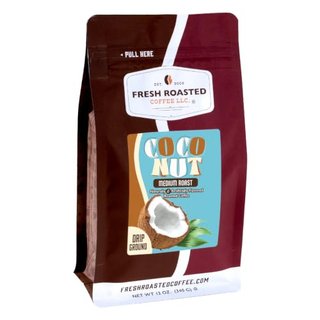 Coconut Flavored Coffee, 12 oz, Medium Roast, Ground