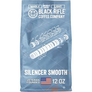 Black Rifle Coffee Company Silencer Smooth Light Roast Whole Bean