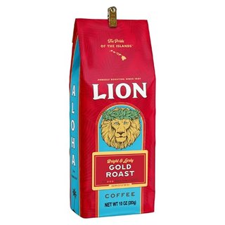 Lion Coffee Gold Roast Ground Coffee