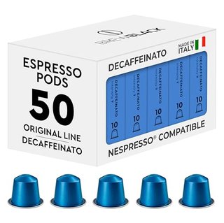 BrewBlack Decaffeinato Coffee Capsules - Medium Roast