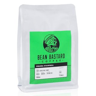 Bean Bastard Coffee RWANDA NYAMPINGA Light Roast Whole Coffee Beans