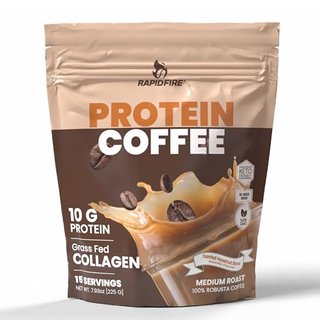 Protein Coffee with Collagen - Hazelnut Flavor, Medium Roast