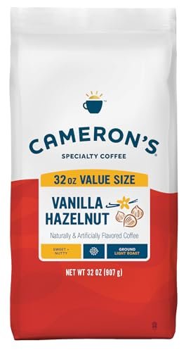 Cameron's Vanilla Hazelnut Ground Coffee
