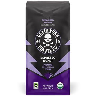 Death Wish Coffee Whole Bean Espresso Roast