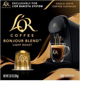 L'OR Coffee Pods Bonjour Light Roast Blend - 50 Count