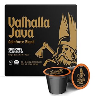 Death Wish Coffee Valhalla Java Single Serve Pods - Dark Roast