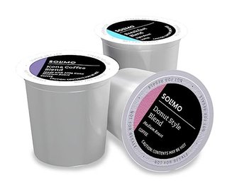 Solimo Variety Pack Light and Medium Roast Coffee Pods