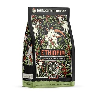 Ethiopia Single-Origin Whole Coffee Beans - Low Acid Medium Roast