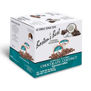 Chocolate Coconut Flavored Dessert Gourmet Coffee Compatible with Keurig
