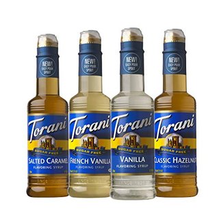 Torani Sugar Free Syrup Coffeehouse Variety Pack