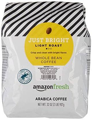 Just Bright Whole Bean Coffee Light Roast