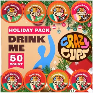 Crazy Cups Christmas Coffee Variety Pack