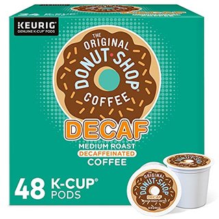 The Original Donut Shop Decaf K-Cup Pods, Medium Roast Coffee