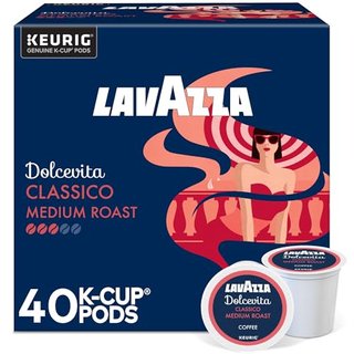 Lavazza Dolcevita Classico Single-Serve K-Cup Pods Medium Roast Coffee