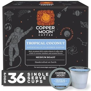 Copper Moon Tropical Coconut Single Serve Coffee Pods