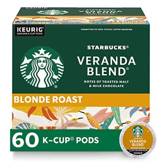 Starbucks K-Cup Coffee Pods - Blonde Roast Veranda Blend