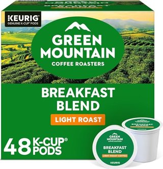 Green Mountain Coffee Roasters Breakfast Blend Single-Serve K-Cup Pods