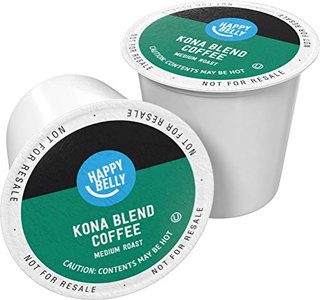 Happy Belly Medium Roast Coffee Pods Kona Blend