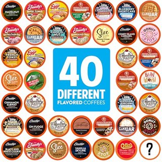Two Rivers Coffee Flavored Coffee Pods Assorted Variety Pack