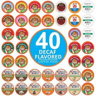 Crazy Cups Flavored Decaf Coffee Pods Variety Pack
